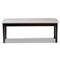 Baxton Studio Teresa Grey Upholstered and Dark Brown Finished Wood Dining Bench 170-10915 - alternate 2